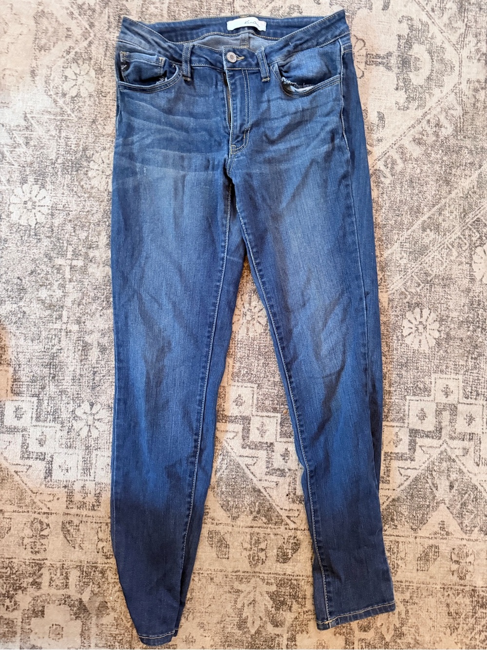 KanCan Women's Dark Blue Skinny Jeans